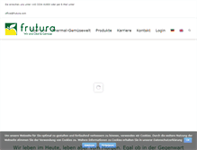 Tablet Screenshot of frutura.com